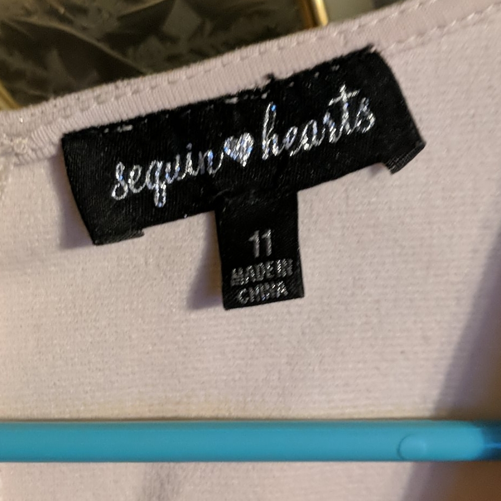 Cream-white Sparkle Dress - Picture 4 of 7